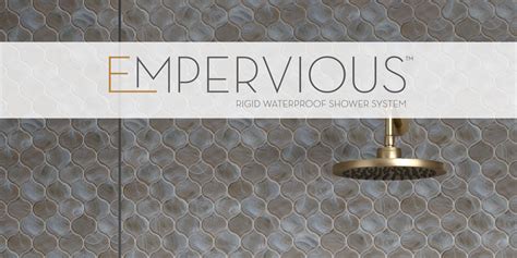 Empervious – Emser Exclusive Shower System — Emser Tile